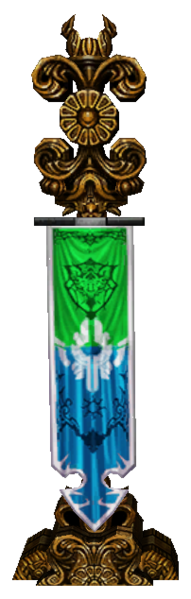 Metin2 Guild Banner Blue-Green