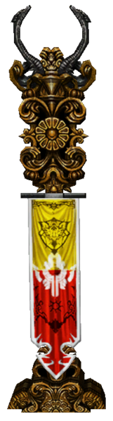 Metin2 Guild Banner Red-Gold