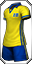 Camiseta fútbol SWE (m)