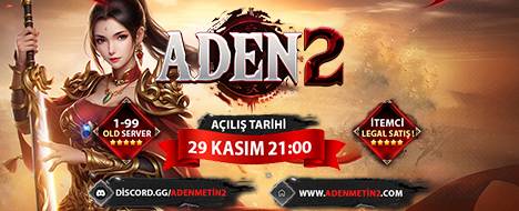 Aden 2 - Metin2 Pserver Banner | Official-Like | Max Lv 120