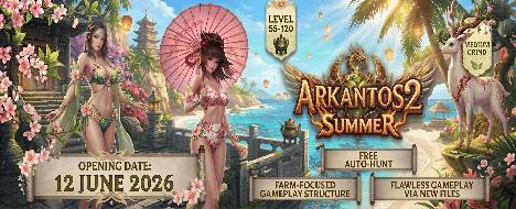 Arkantos2 55-120 New School - Metin2 Pserver Banner | Newschool | Max Lv 100000