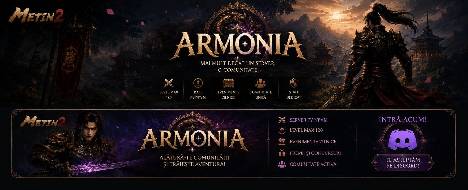 Armonia2 PVM Classic - Metin2 Pserver Banner | Oldschool | Max Lv 120