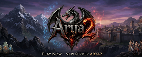 Arya2.online - A new era of Metin2! - Metin2 Pserver Banner | Newschool | Max Lv 120