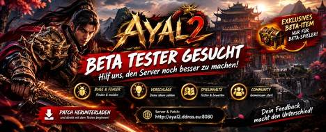 Ayal2 | Oldschool | LvL99 | Beta-Phase - Metin2 Pserver Banner | Oldschool | Max Lv 99