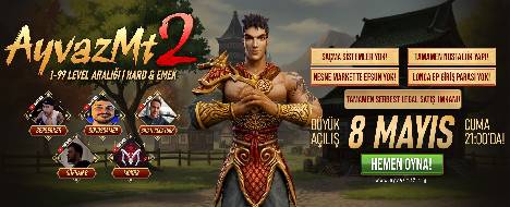AyvazMt2 / 1-99 Hard Server - Metin2 Pserver Banner | Oldschool | Max Lv 75