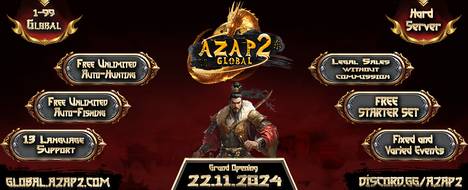 Azap2Global | Global Hard Server | Max Lv. 99