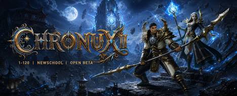 Chronux2 - 1-120 | Newschool | Join Open Beta - Metin2 Pserver Banner | Newschool | Max Lv 120