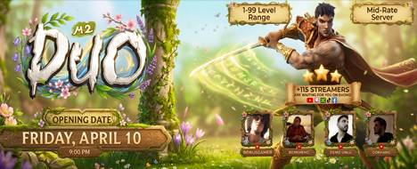 DUOMT2 | 10.04.2026 | MIDDLESCHOOL SERVER! - Metin2 Pserver Banner | Mittelschule | Max Lv 99