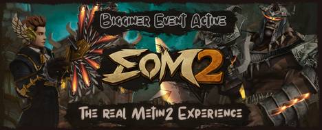 EoM - 16.01.2026 - The real Metin2 Experience - Metin2 Pserver Banner | Middleschool | Max Lv 120