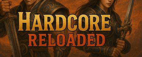 Hardcore Reloaded 2025 - Metin2 Pserver Banner | Official-Like | Max Lv 120