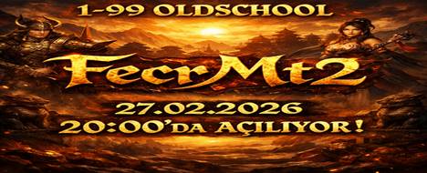 Fecrmt2 1-99 Oldscool 27.02.2026 Cuma akşamı  - Metin2 Pserver Banner | Official-Like | Max Lv 120