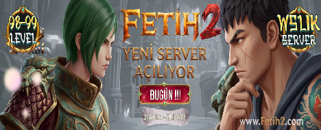 Fetih2 - Metin2 Pserver Banner | PvP | Max Lv 99