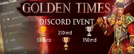 GoldenTimes PVM Mediu ✨ Level maxim: 120 