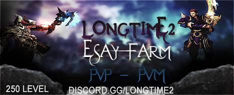 LONGTIME2 Pvm pvp 250 level  - Metin2 Pserver Banner | Official-Like | Max Lv 120