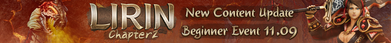 LIRIN-Chapter 2-Beginner Event Starts 11/09