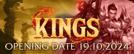 M2Kings Rule the Realm, Rise as Kings! - Metin2 Pserver Banner | Oficial-Like | Max Lv 120