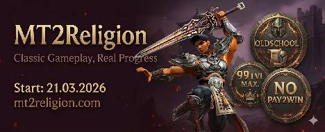 MT2Religion – Classic MT2 Server, No Pay2Win