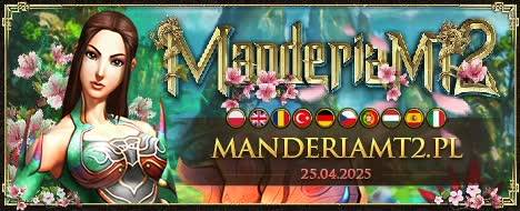 ManderiaMT2 - PVP/PVM - Metin2 Pserver Banner | PvP | Max Lv 99