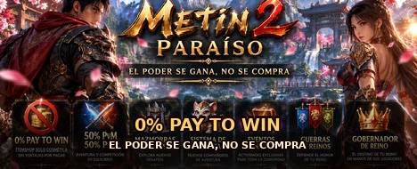Metin2 Paraiso | 0% PAY TO WIN - Metin2 Pserver Banner | Oldschool | Max Lv 105