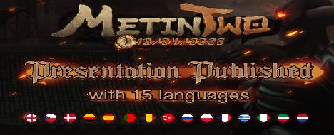 MetinTwo - Feel The Real Metin Experience - Metin2 Pserver Banner | Official-Like | Max Lv 110