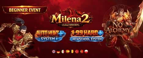 Milena2 Hard+ GamePlay -  Newschool Server - Metin2 Pserver Banner | Newschool | Max Lv 99