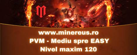 Minereus - Metin2 PVM Mediu - LVL MAX. 120