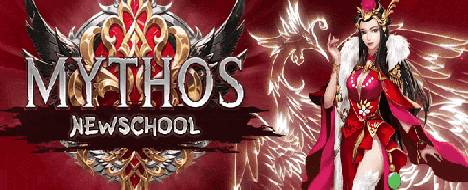Mythos2 | WHERE LEGENDS RISE - Metin2 Pserver Banner | Newschool | Max Lv 250
