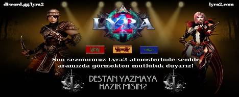 Lyra2 I 1-99 Orta Emek PvP Server! 