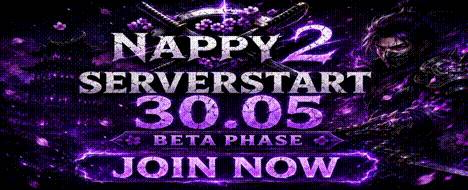 Nappy2 | Newschool | International | Beta Now - Metin2 Pserver Banner | Newschool | Max Lv 170