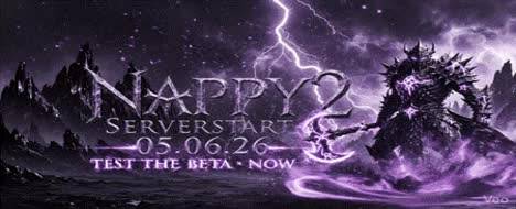 Nappy2 | Newschool | International | Beta Now - Metin2 Pserver Banner | Newschool | Max Lv 170