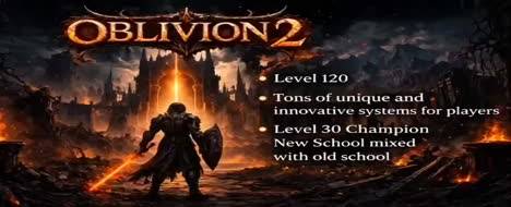 Oblivion2 - Vem e nos mostre seu Power! - Metin2 Pserver Banner | Newschool | Max Lv 120