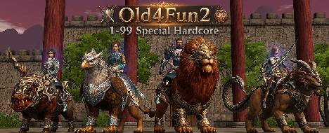 🌟 OLD4FUN2 | 1-99 Hardcore PvM 🌟 - Metin2 Pserver Banner | Oldschool | Max Lv 99