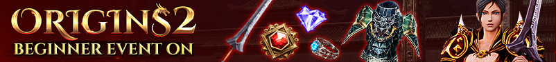 ORIGINS2 - ELEMENTAL REALM & BEGINNER EVENT