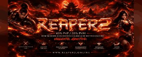 Reaper2 Easy PvM New-OldSchool - Metin2 Pserver Banner | PvP | Max Lv 120