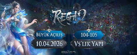REGA2 HEM FARM HEM VSLİK SERVER - Metin2 Pserver Banner | PvP | Max Lv 105