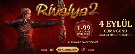RİVALYA2 4 EYLÜL 21:00 1-99 HARD - Metin2 Pserver Banner | Oldschool | Max Lv 99