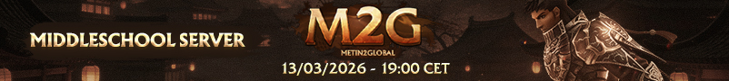 Metin2Global - 13/03/2026 17:00 CET