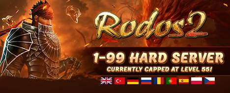Rodos2 Hard Server - Metin2 Pserver Banner | Oldschool | Max Lv 99