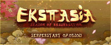 [S2] Ekstasia - Season of Resurrection - Metin2 Pserver Banner | Middleschool | Max Lv 130