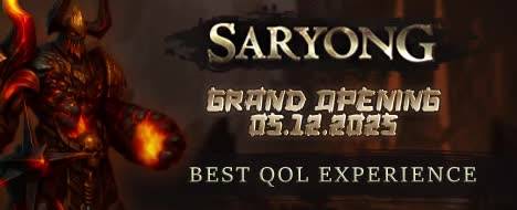 SARYONG - SERVER START: 05.12.2025