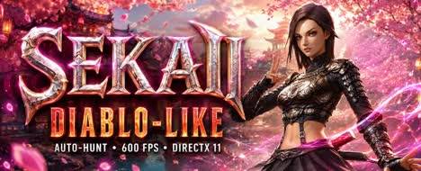 Sekaii | 600FPS | Diablo-Like | Auto-Hunt - Metin2 Pserver Banner | Middleschool | Max Lv 999