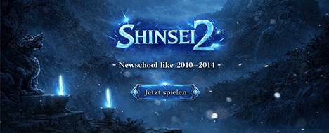 Shinsei2 - The Golden Age - Metin2 Pserver Banner | Newschool | Max Lv 150