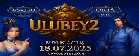 Ulubey2 7 Yıllık tecrübe ORTA EMEK TL Ödüllü 
