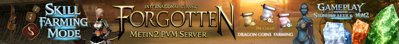 Forgotten PvM Clasic Level 99 - Skill Farming