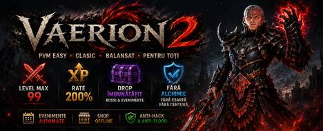 VAERION2 PVM MEDIUM TE ASTEPTAM - Metin2 Pserver Banner | Middleschool | Max Lv 99