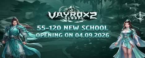Vayrox2 - Nový | 55-120 - Metin2 Pserver Banner | PvP | Max Lv 120