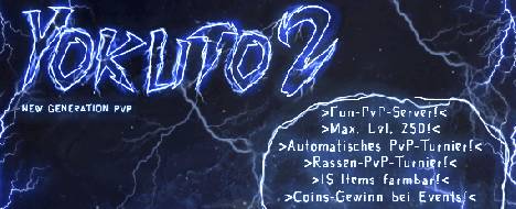 Yokuto2 ~ Fun/PvP - Metin2 Pserver Banner | PvP | Max Lv 250