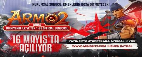 🔥 ARMO2 16 Mayıs'ta Açılıyor!