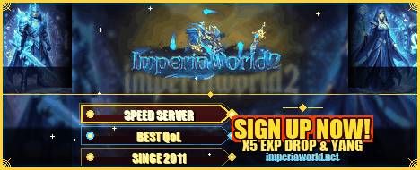 ImperiaWorld2 | International | NewSchool - Metin2 Pserver Banner | Newschool | Max Lv 170