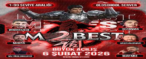 1-99 M2Best 6 Şubatta açılıyor. - Metin2 Pserver Banner | Official-Like | Max Lv 99